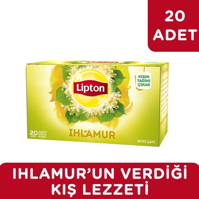 Lipton Ihlamur Bardak Poşet Çay 20 Adet - LİPTON ÇAY (1)
