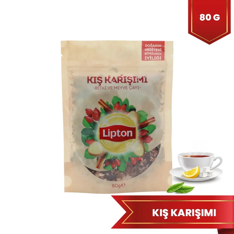Lipton Kış Karışımı Dökme Bitki Çayı 80 Gr - LİPTON ÇAY