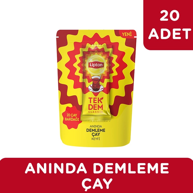 Lipton Tek Dem Classic 1,9 Gr 10'lu Paket 20 Bardak - LİPTON ÇAY (1)