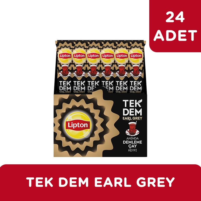 Lipton Tek Dem Earl Grey 1,9 Gr 24'lü Kutu 48 Bardak - LİPTON ÇAY (1)