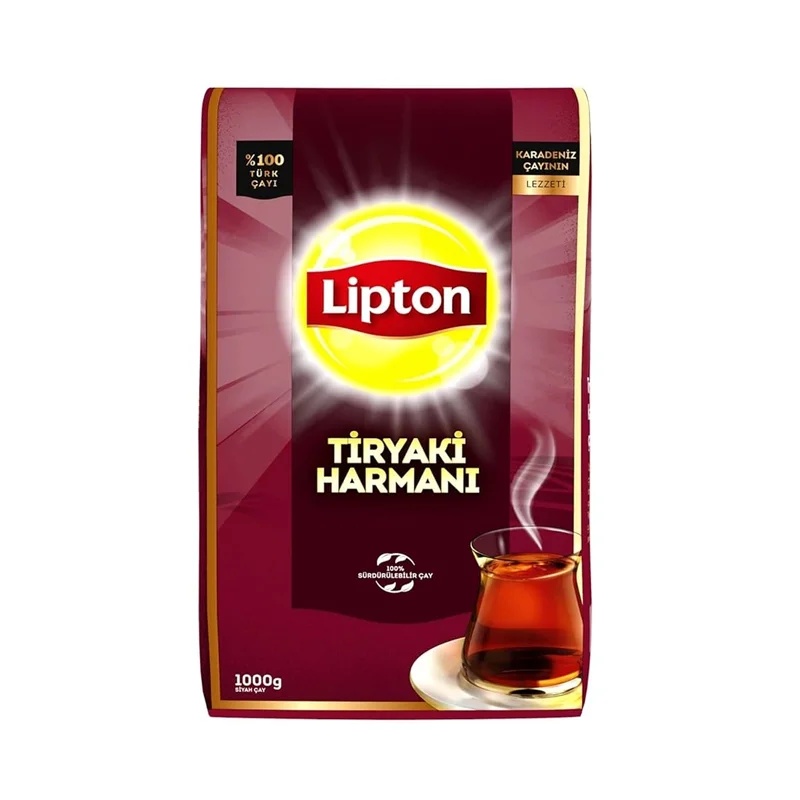 Lipton Tiryaki Harmanı Dökme Siyah Çay 1000 Gr - LİPTON ÇAY