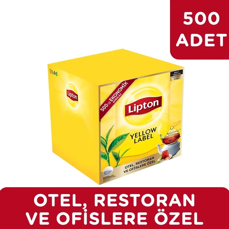 Lipton Yellow Label 500'lü Demlik Poşet Çay - LİPTON ÇAY (1)