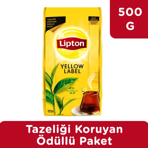 Lipton Yellow Label Dökme Siyah Çay 500 G - 2