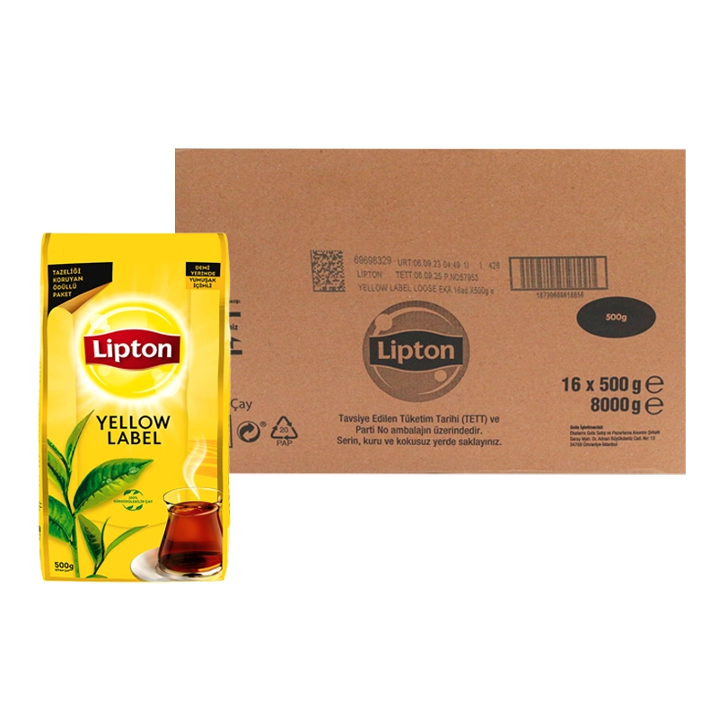 Lipton Yellow Label Dökme Siyah Çay 500 G - 4