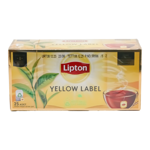 Lipton Yellow Label Tea Bag 25'li Bardak Poşet Çay 12x50 Gr - 3