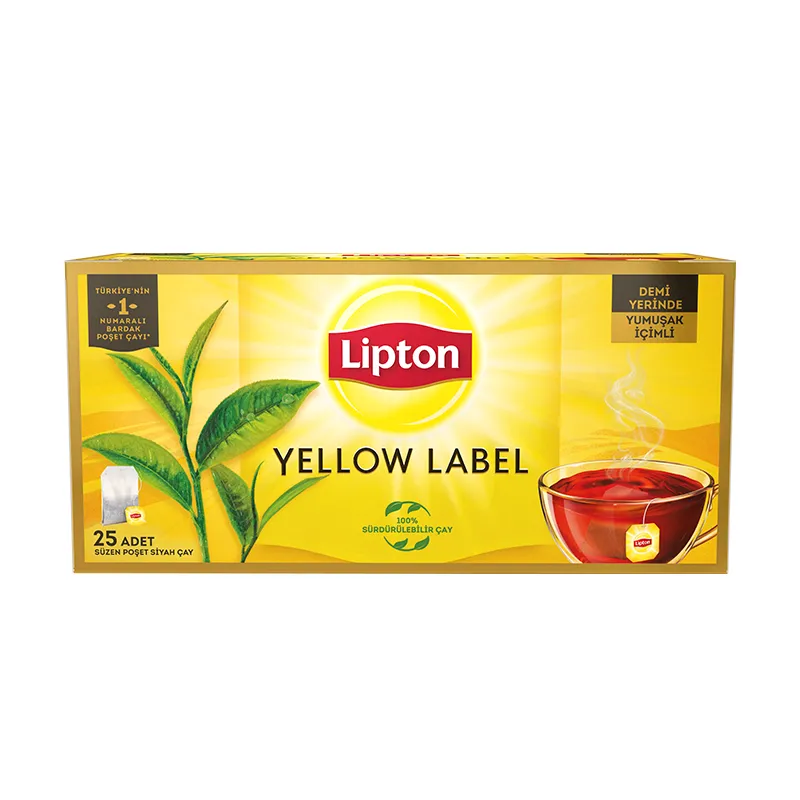 Lipton Yellow Label Tea Bag 25'li Bardak Poşet Çay 12x50 Gr - 3