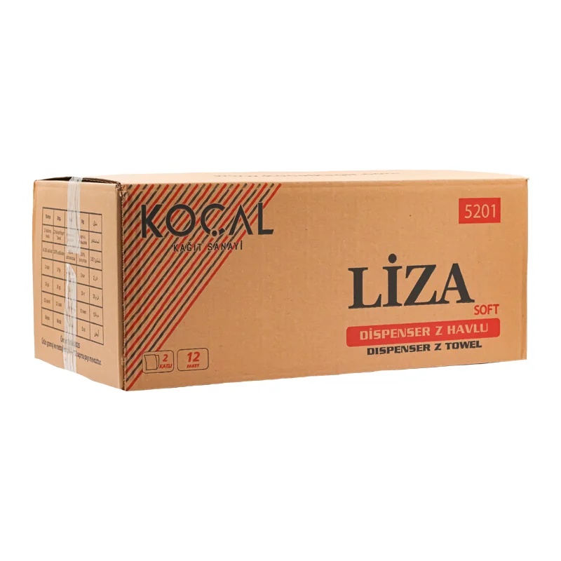 Liza Soft Dispenser Z Katlı Havlu 150 Li 12 Paket Koçal - 4