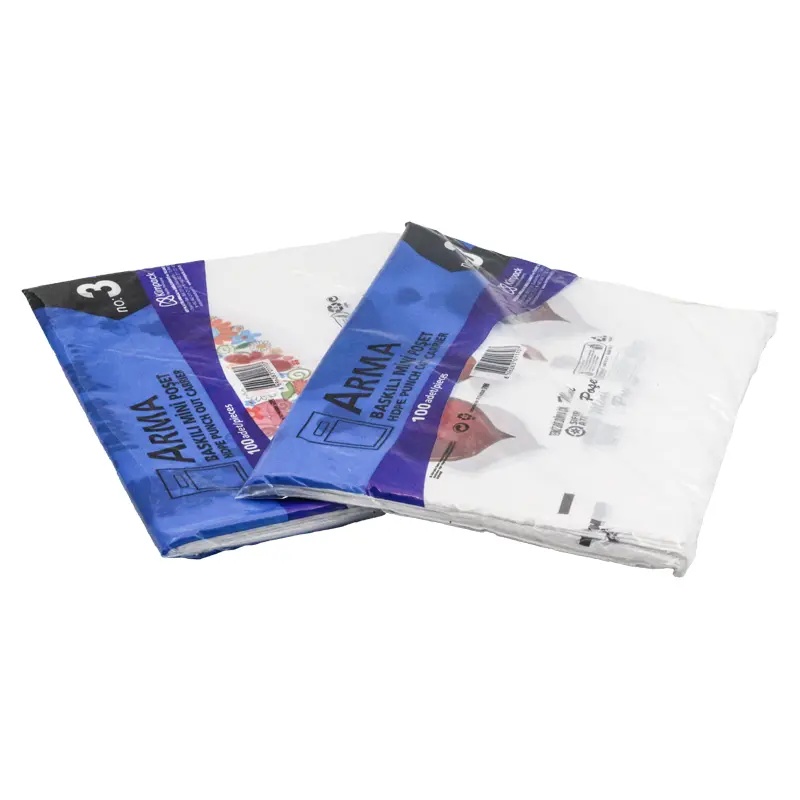 Naksan Baskılı Blok Poşet 3 No Renkli 30x45 100'lü - NAKSAN