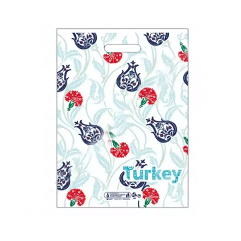 Naksan Takviyeli Poşet Opak Desen Türkiye No 6 50'li - NAKSAN