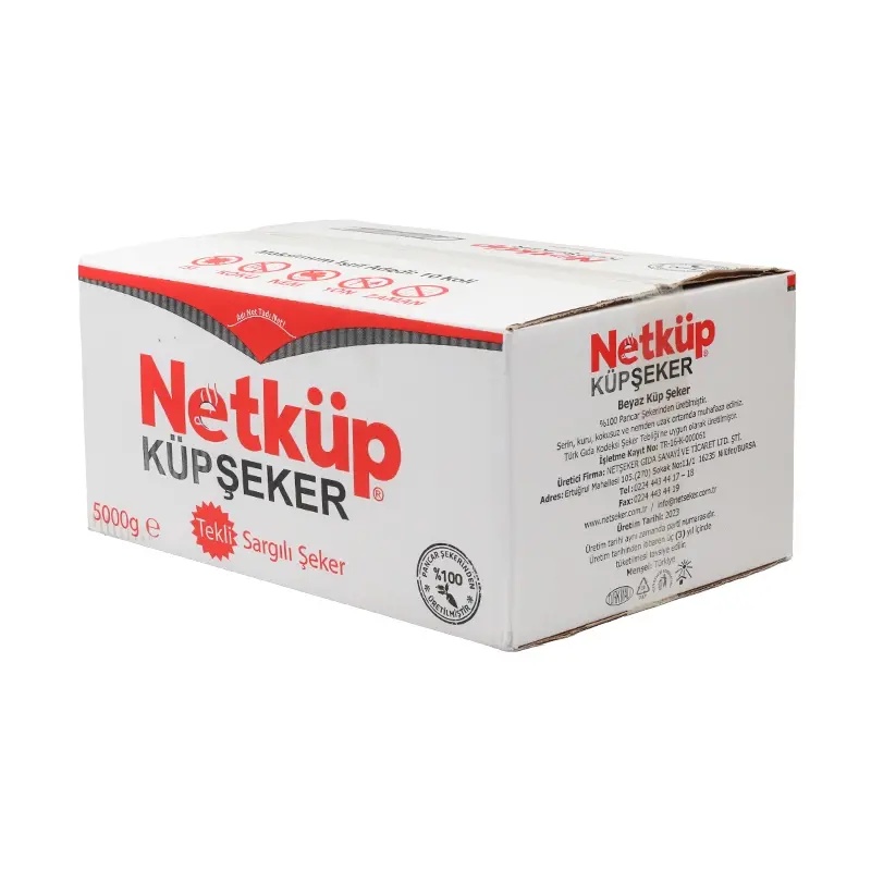 Netküp Tek Sargılı Küp Şeker 5000gr 5 Kg - NETKÜP (1)