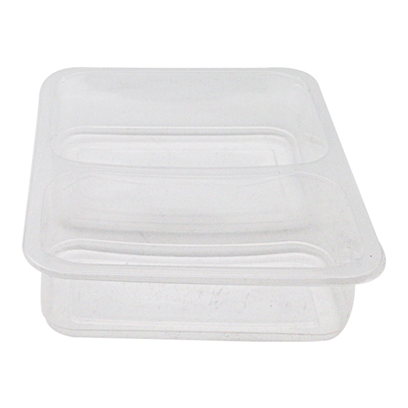 Özge 2 Bölmeli Film Yapıştırmalı Gıda Kabı 400'lü - ÖZGE PLASTİK (1)