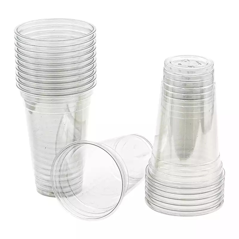 Özge 95 500 cc Plastik Bardak Milkshake Bardağı 1000 Adet - ÖZGE PLASTİK