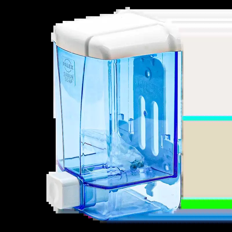 Palex Sıvı Sabun Aparatı 1000 Ml Şeffaf Mavi - PALEX