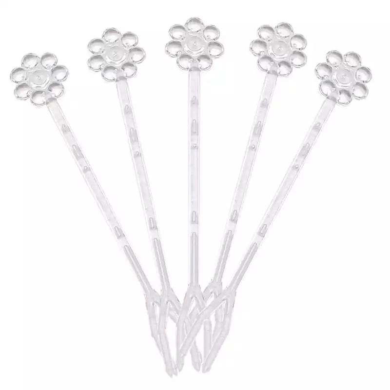 Poppy Şeytan Çatalı Şeffaf 1000'li Plastik - POPPY