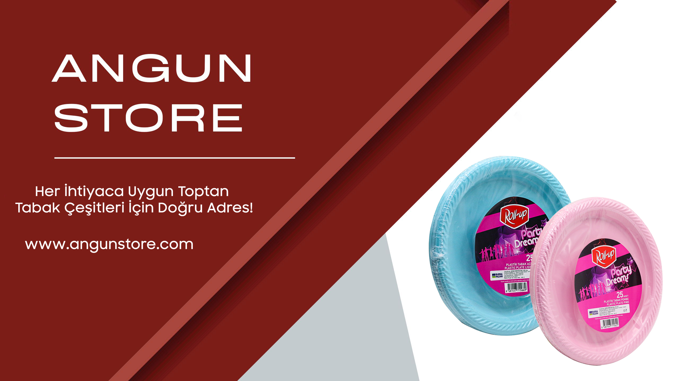 Renkli Plastik Tabaklarla Özel Günleriniz Daha Şık!