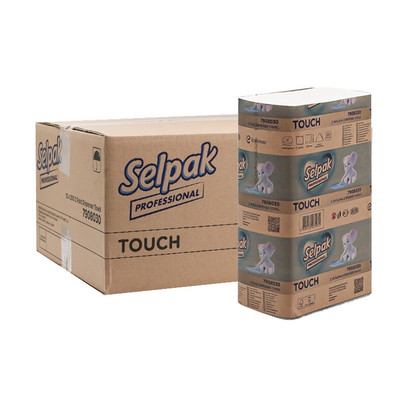 Selpak Professional Touch Z Katlama Dispenser Havlu 200x12 - SELPAK