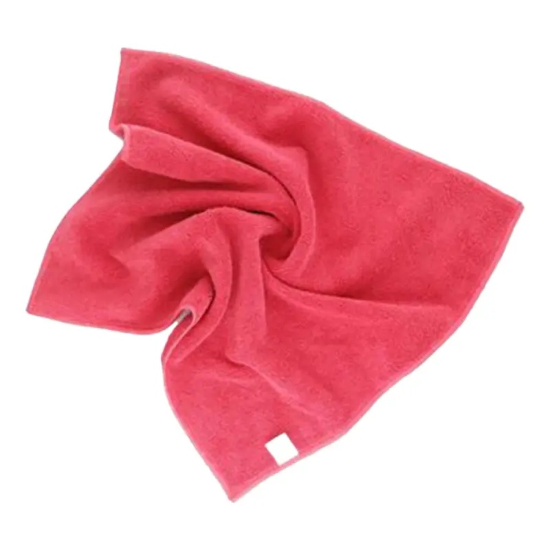 Silver Home Havlu Mikrofiber Temizlik Bezi Kırmızı 40x40 - SILVER HOME (1)