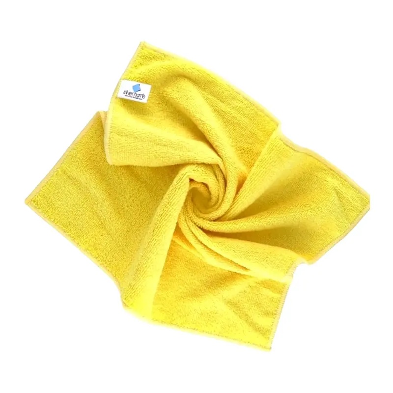 Silver Home Havlu Mikrofiber Temizlik Bezi Sarı 40x40 - SILVER HOME (1)