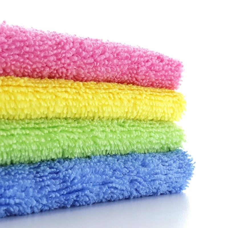 Silver Home Universal Parlak Doku Mikrofiber Temizlik Bezi 40x40 - SILVER HOME (1)