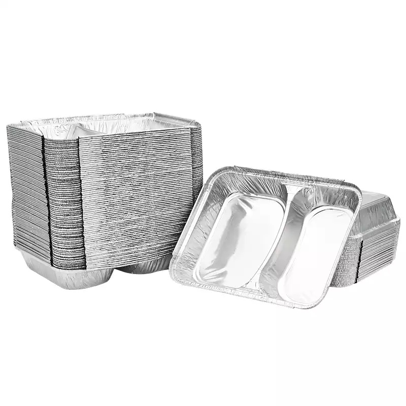 Sinanlı Alüminyum Kase 2 Gözlü Kase S-680 L 100'lü - Sinanlı