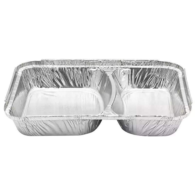 Sinanlı Alüminyum Kase 2 Gözlü Kase S-680 L 100'lü - 3