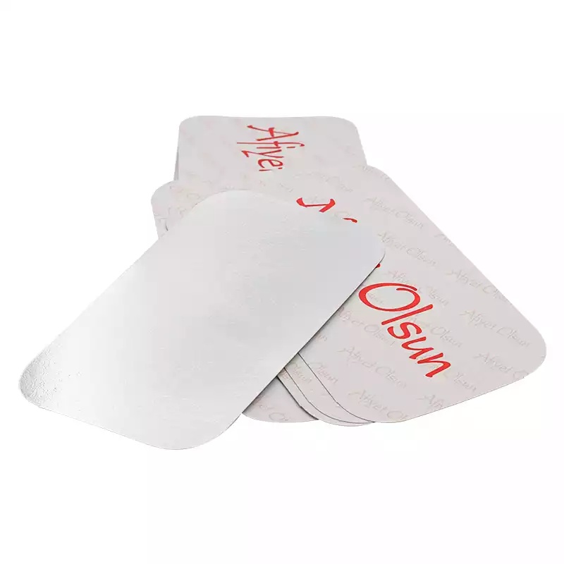 Sinanlı Alüminyum Kase Kapağı 500 Gr Kapak S-335 LK 100'lü - Sinanlı