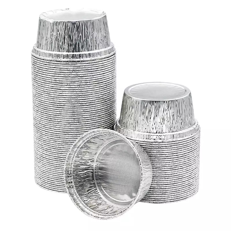 Sinanlı Alüminyum Krem Karamel Kabı Büyük S-185 G 100'lü - Sinanlı