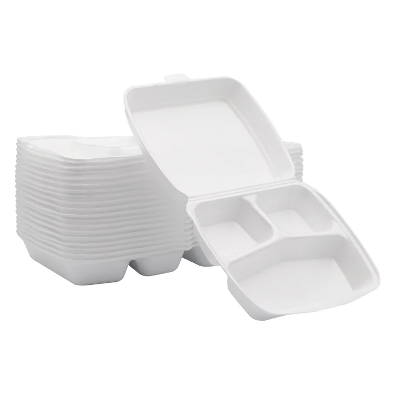 Smart Pack 3 Gözlü Kapaklı Köpük Tabak Mod 23 A 100 Lü - 1