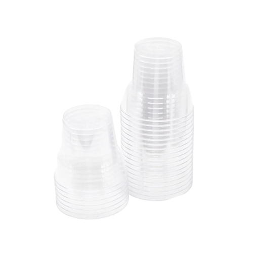 Smart Pack Kristal Sert Plastik Cup Bardak 25 Adet - 1