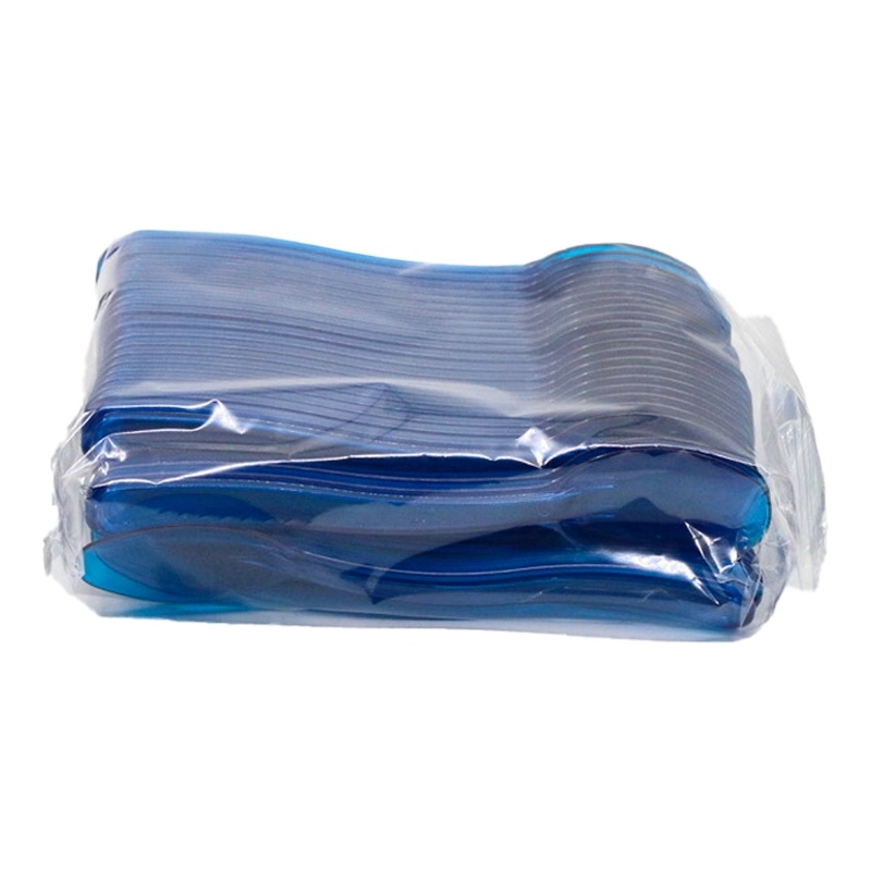 Smart Pack Lüks Dondurma Kaşığı Mavi Renk 50' li - SMART PACK (1)