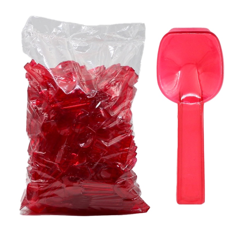 Smart Pack Panda Dondurma Kaşığı Kırmızı Renkli 500'lü - SMART PACK