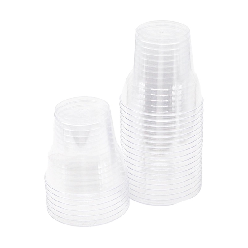 Sword Kristal Sert Plastik Cup Bardak 25 Adet - SWORD (1)