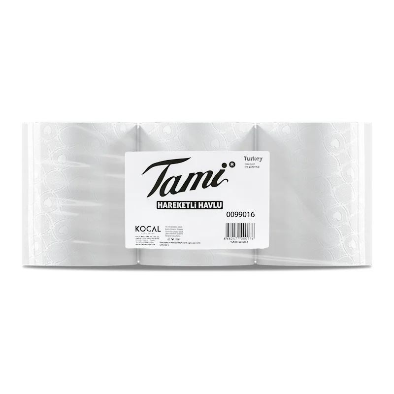 Tami Hareketli Havlu 6 Lı 21 Cm 2,5 Kg Koçal - 1