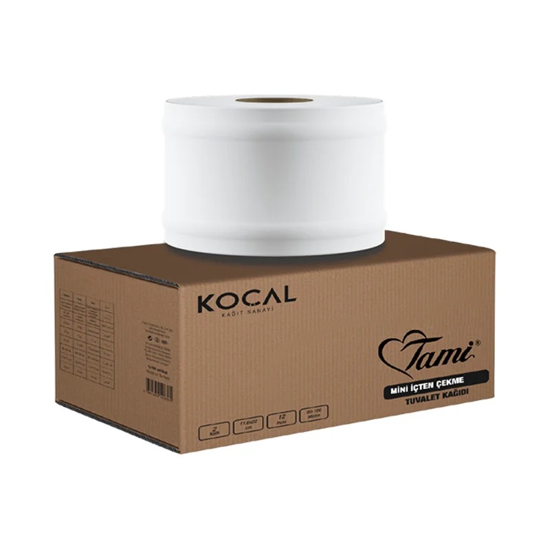 Tami Mini İçten Çekmeli Tuvalet Kağıdı 12 Li 4 Kg - KOÇAL