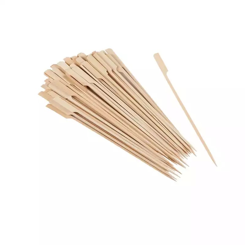 Dolphin Yassı Çöp Şiş 20 Cm 50 Li - 1