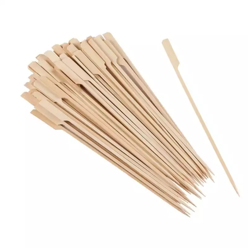 Dolphin Yassı Çöp Şiş 25 Cm 50 Li - 1