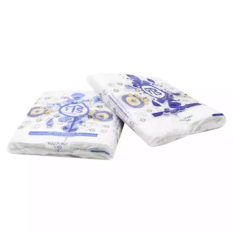 YTS Nazar Boncuk Baskılı Küçük Boy Hışır 24x40 Atlet Poşet - 3