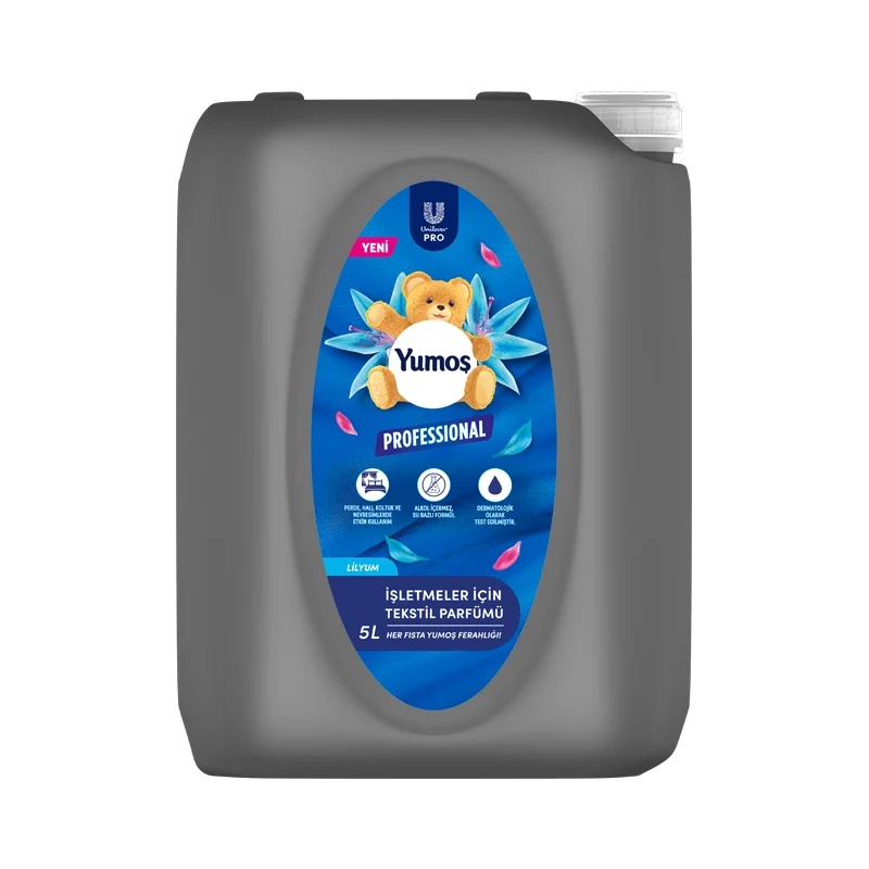 Yumoş Professional Tekstil Parfümü Lilyum 5 Litre Ücretsiz Kargo - YUMOŞ (1)